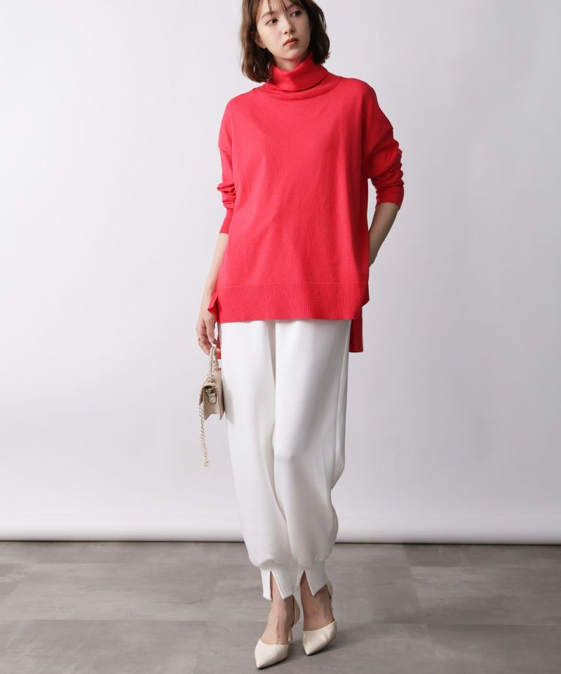 model：H171　着用サイズ：M　オフホワイト