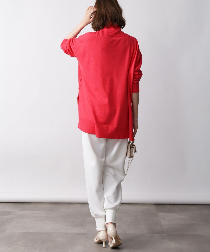 model：H171　着用サイズ：M　オフホワイト