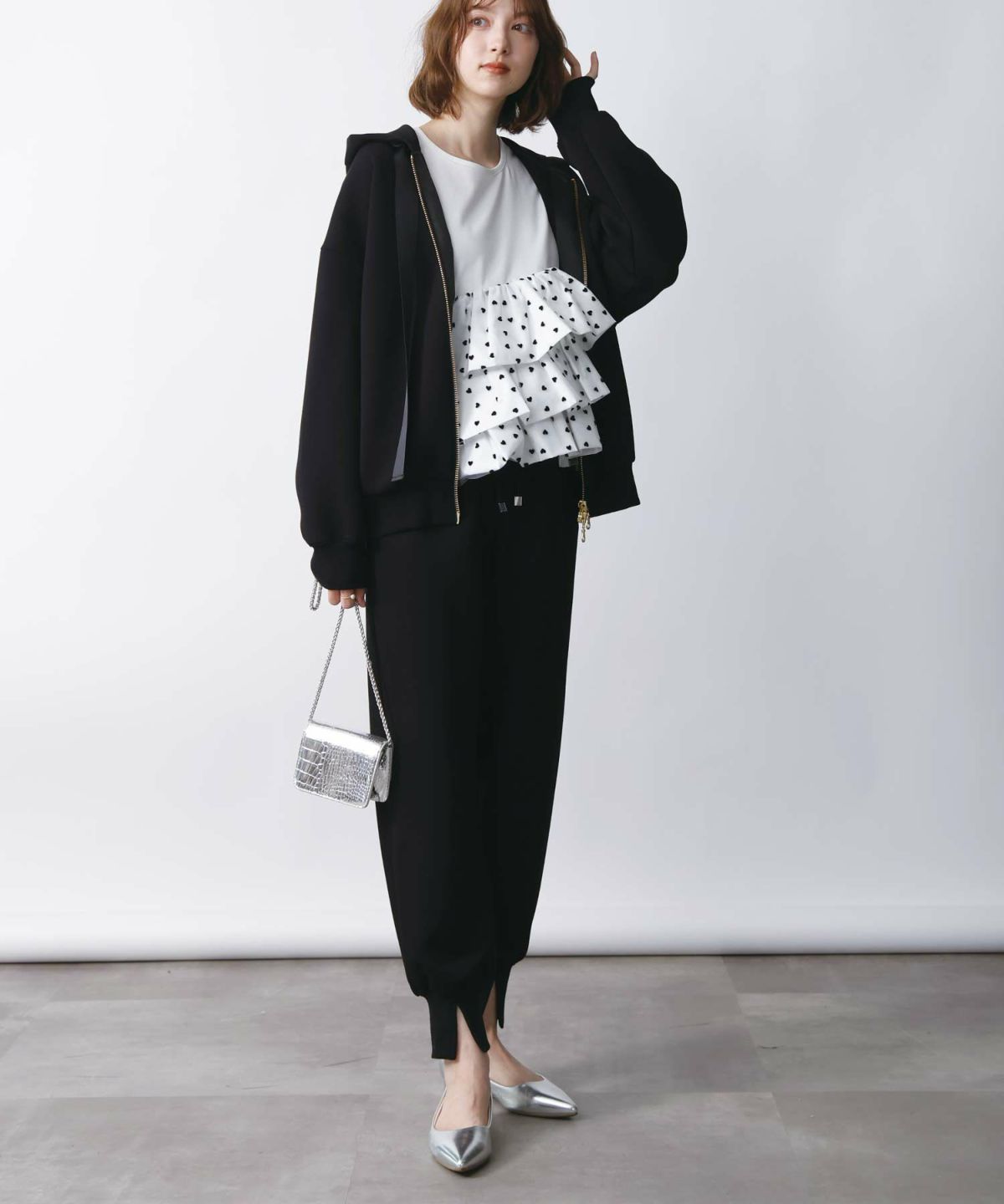 model：H171　着用サイズ：M