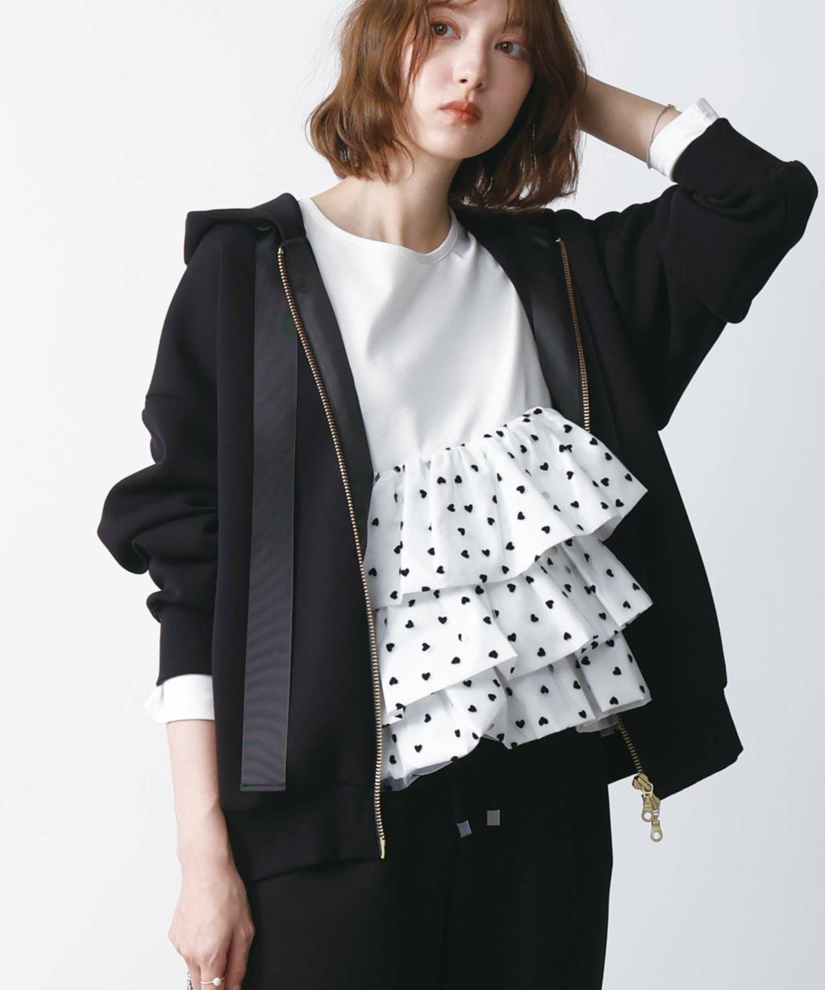 model：H171　着用サイズ：M