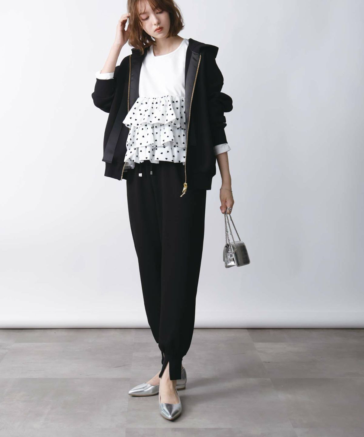 model：H171　着用サイズ：M