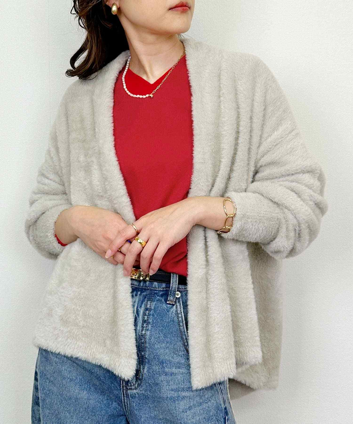 シャギーニットカーディガン | PICCIN (ピッチン) 公式通販