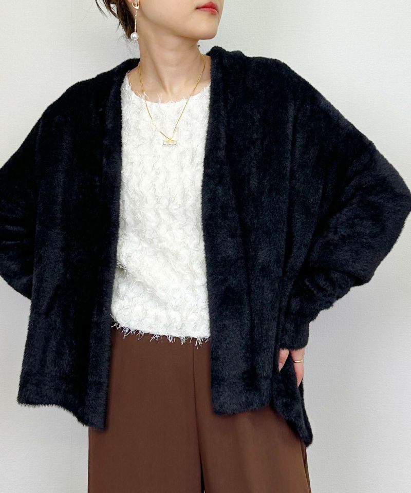 model：H164　着用サイズ：M　ブラック