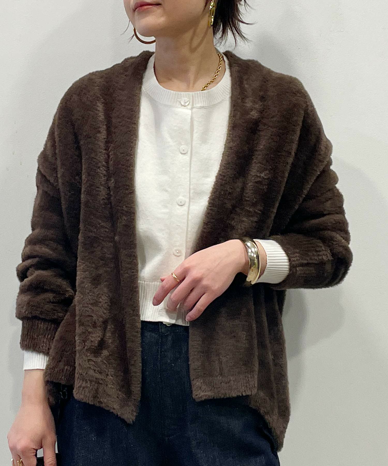 model：H164　着用サイズ：M　ブラック