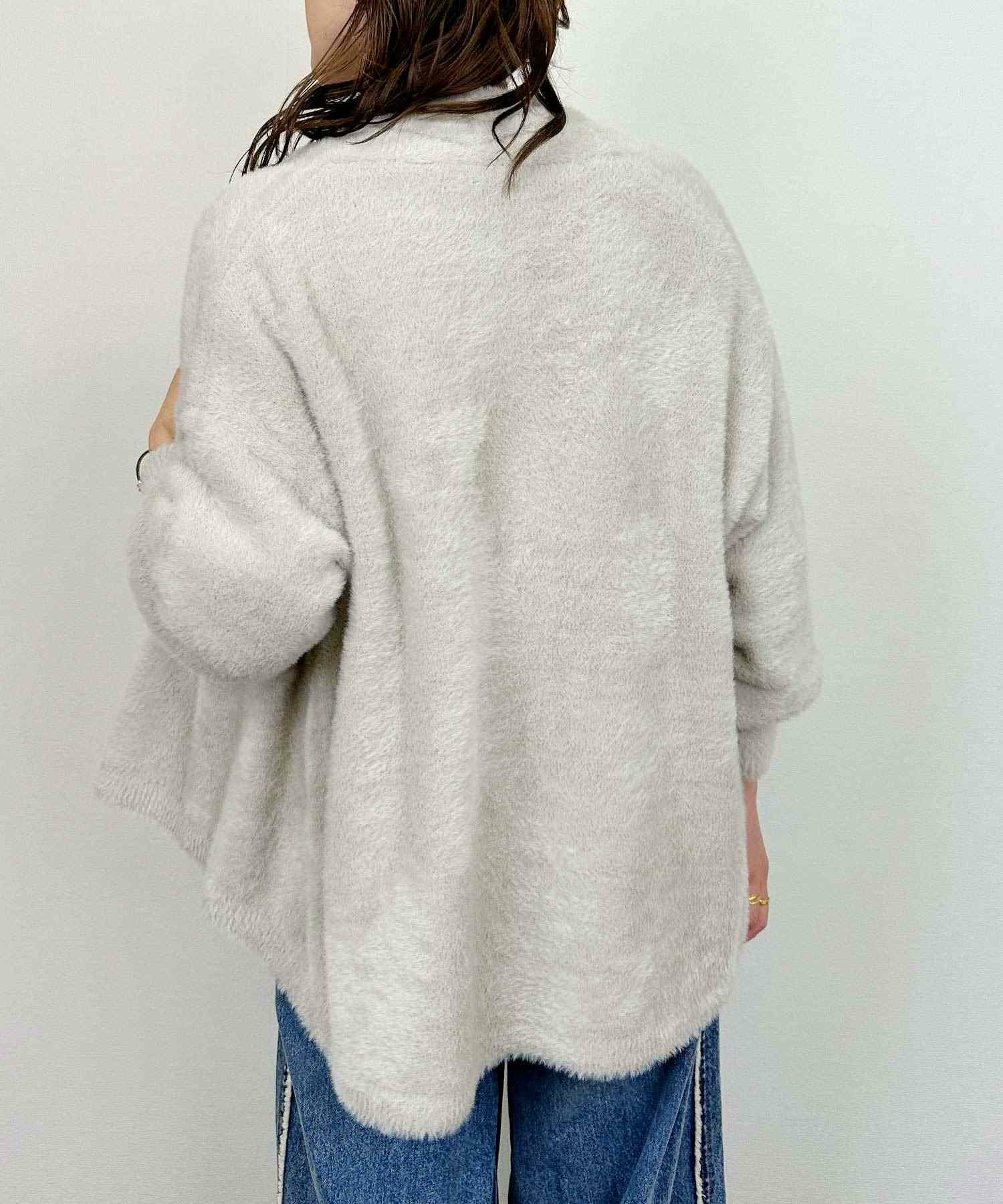 model：H164　着用サイズ：M　ライトグレー