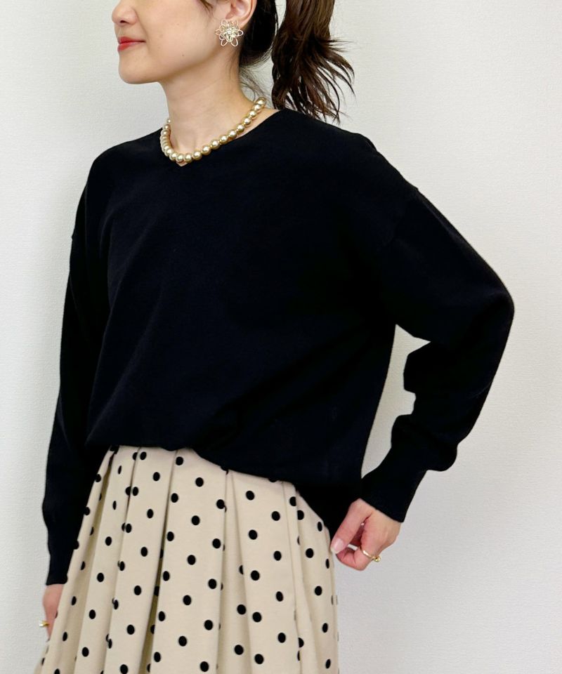 model：H164　着用サイズ：M　ブラック