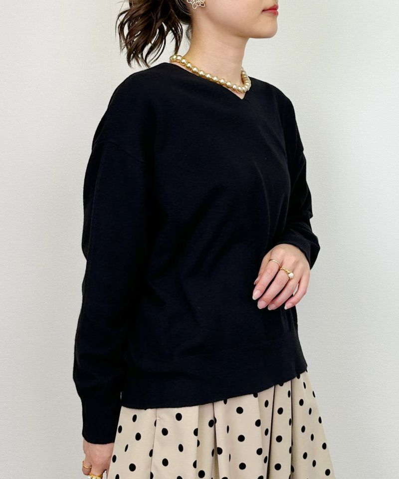 model：H164　着用サイズ：M　ブラック