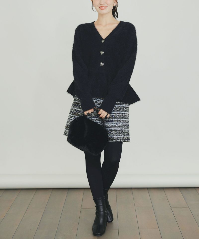 model：H155　着用サイズ：M　ブラック