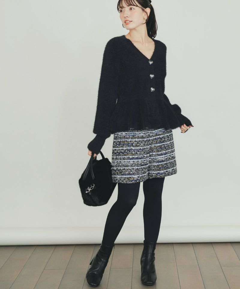 model：H155　着用サイズ：M　ブラック