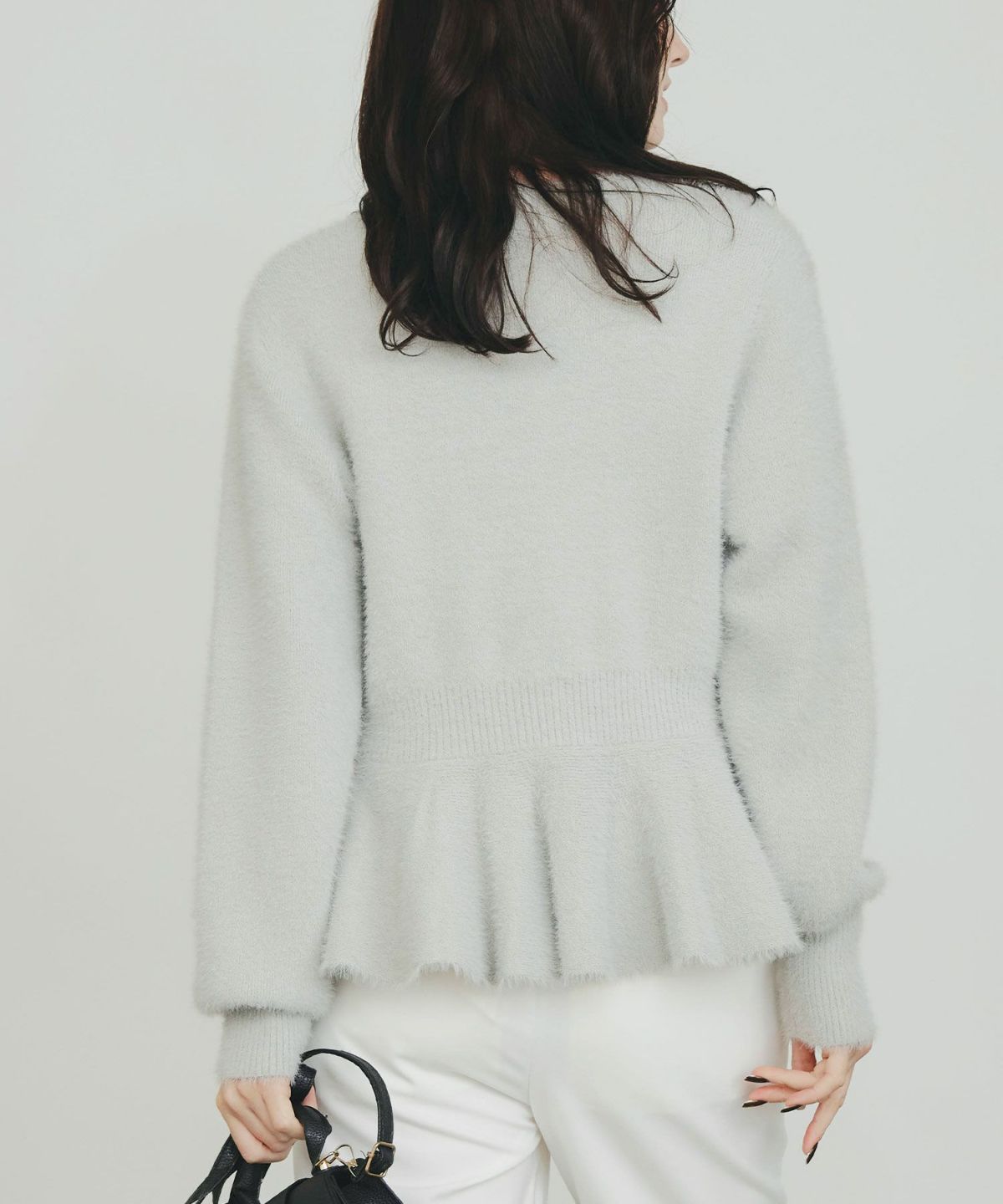 model：H155　着用サイズ：M　グレー