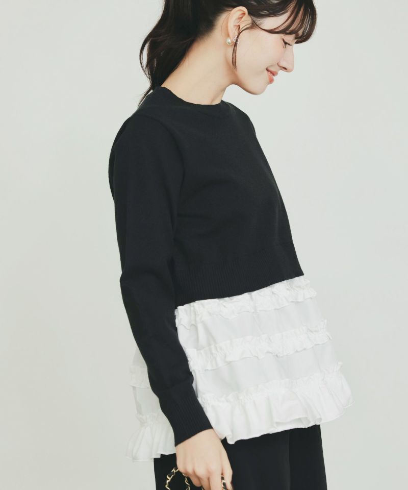 model：H155　着用サイズ：M　ブラック系その他