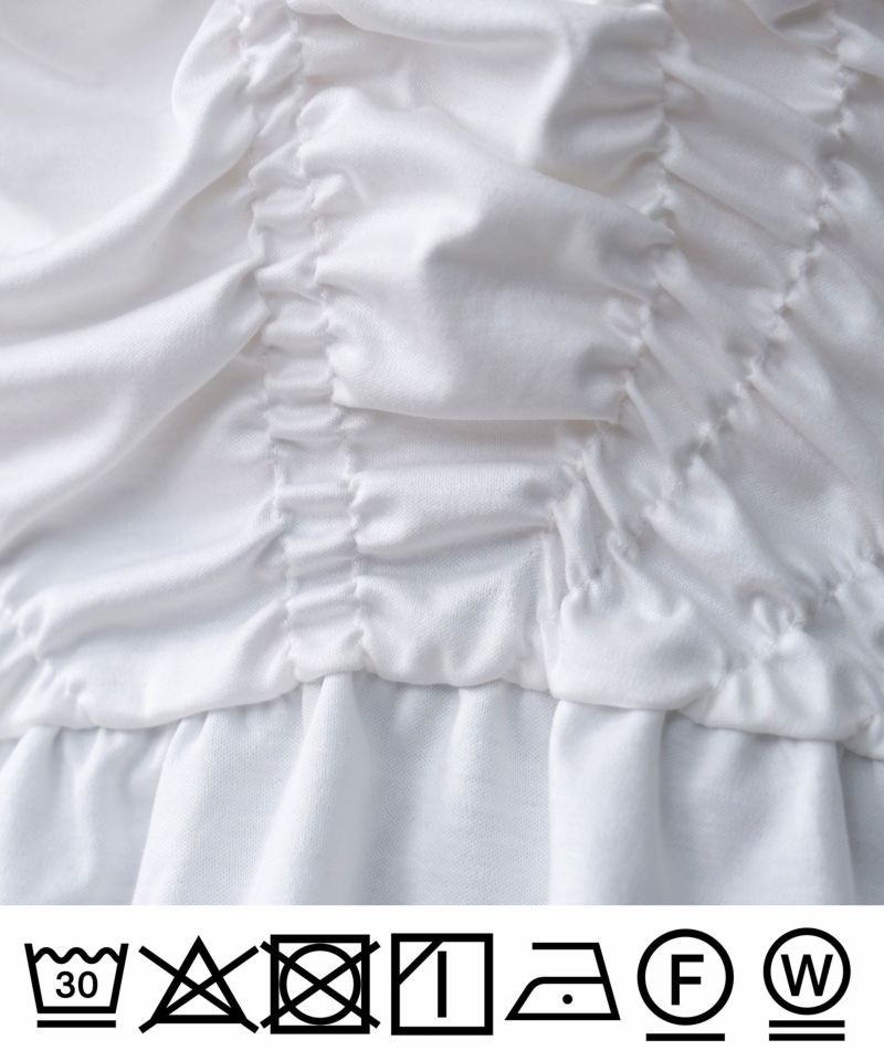 シャーリングフリルカットソー | PICCIN (ピッチン) 公式通販