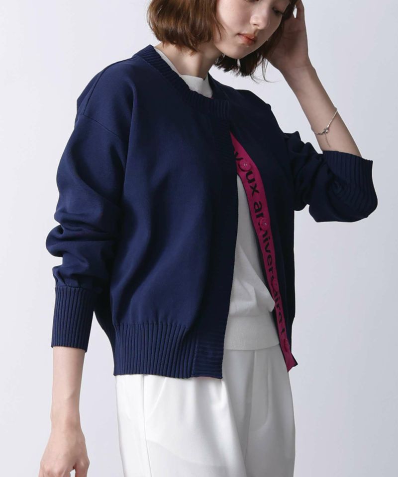 model：H171　着用サイズ：M　ネイビー