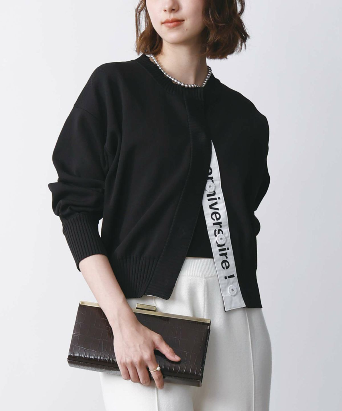 model：H171　着用サイズ：M　ブラック