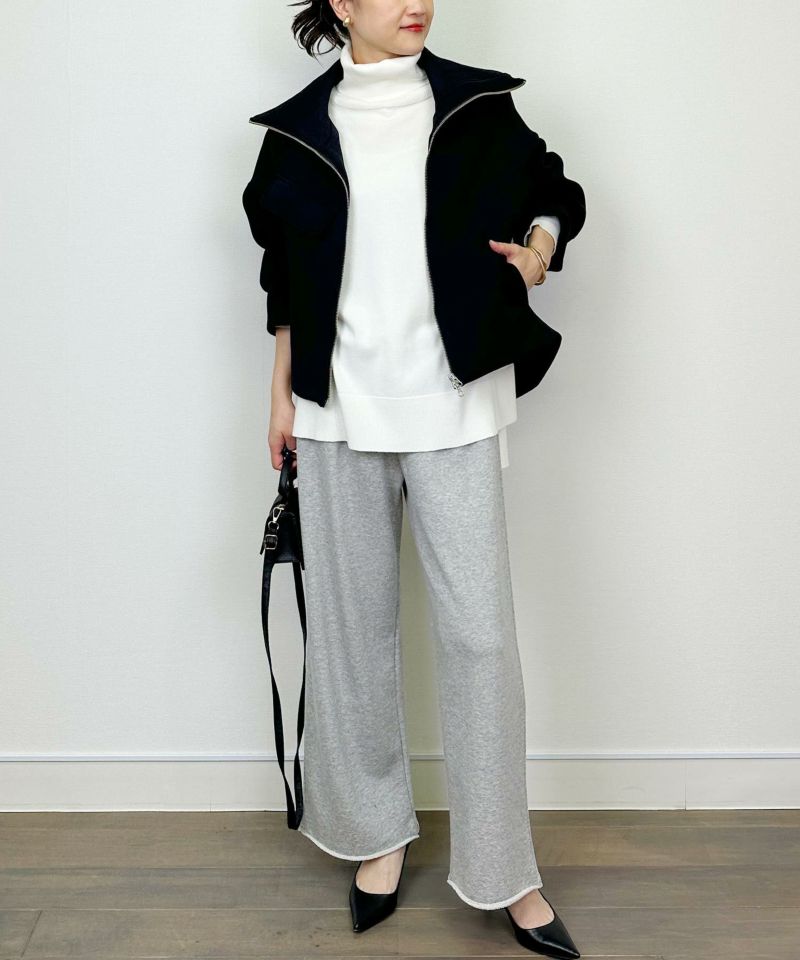 model：H164　着用サイズ：M　ブラック