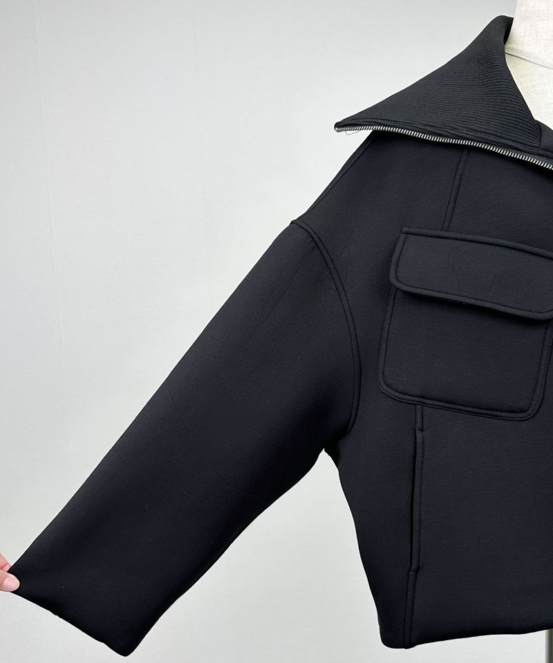 リブ襟ダンボールブルゾン | PICCIN (ピッチン) 公式通販