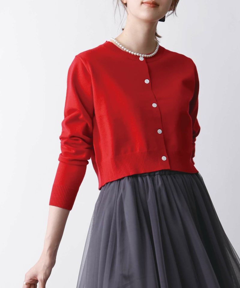 model：H171　着用サイズ：M レッド