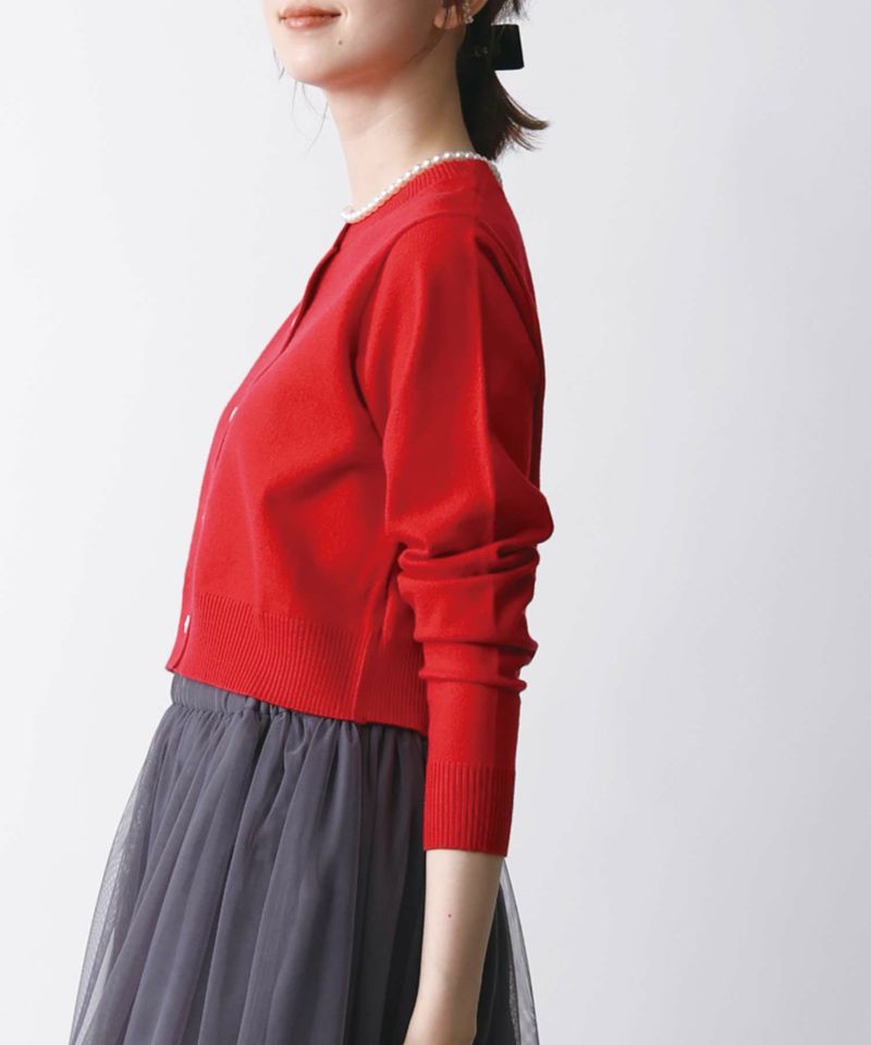 model：H171　着用サイズ：M レッド