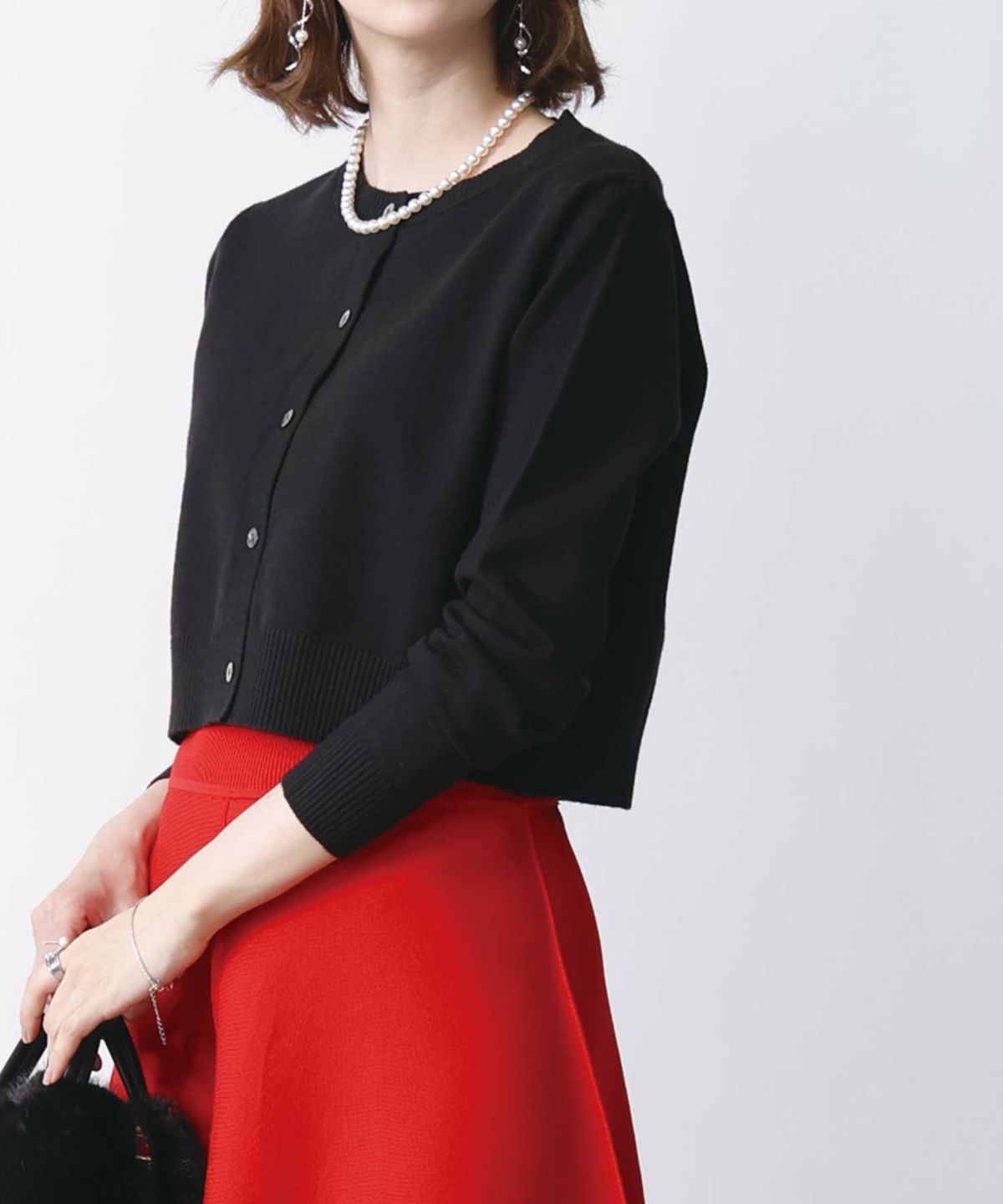 model：H171　着用サイズ：M ブラック