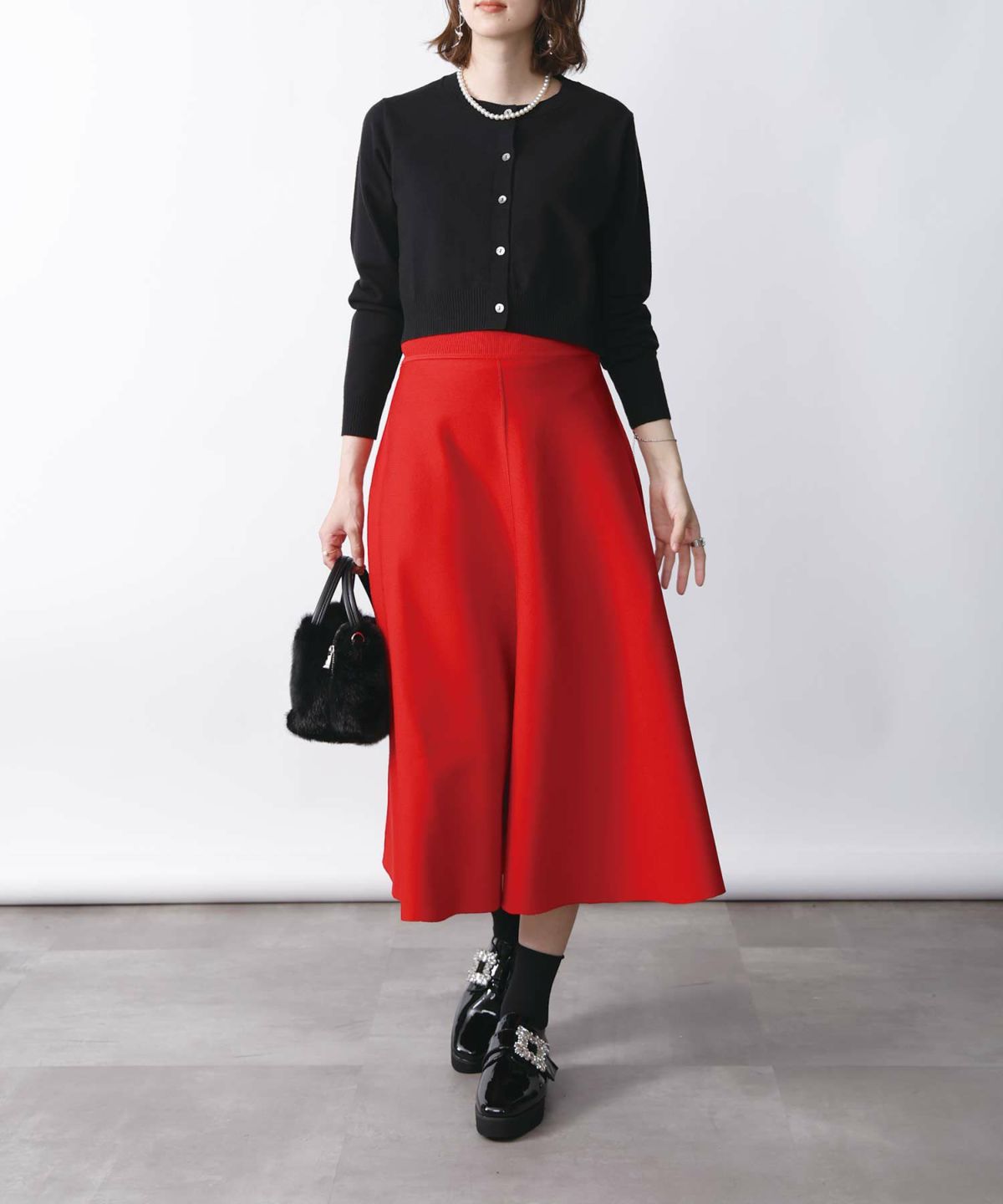 model：H171　着用サイズ：M ブラック