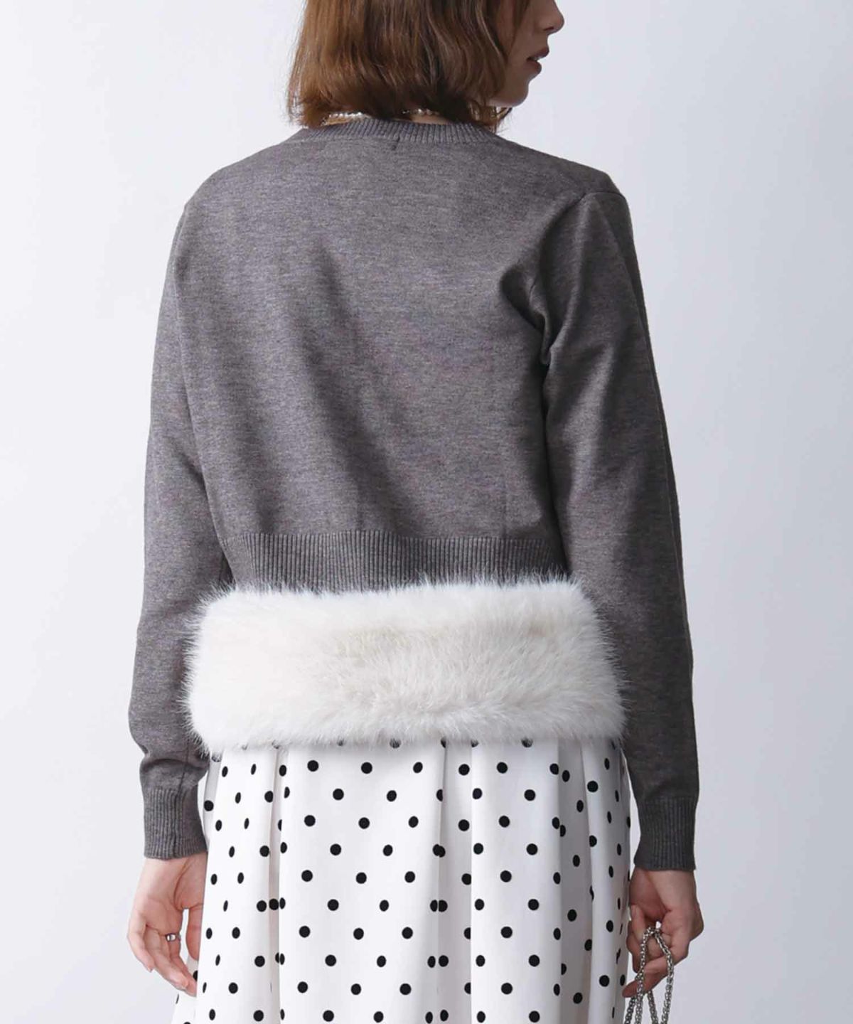 model：H171　着用サイズ：M グレー