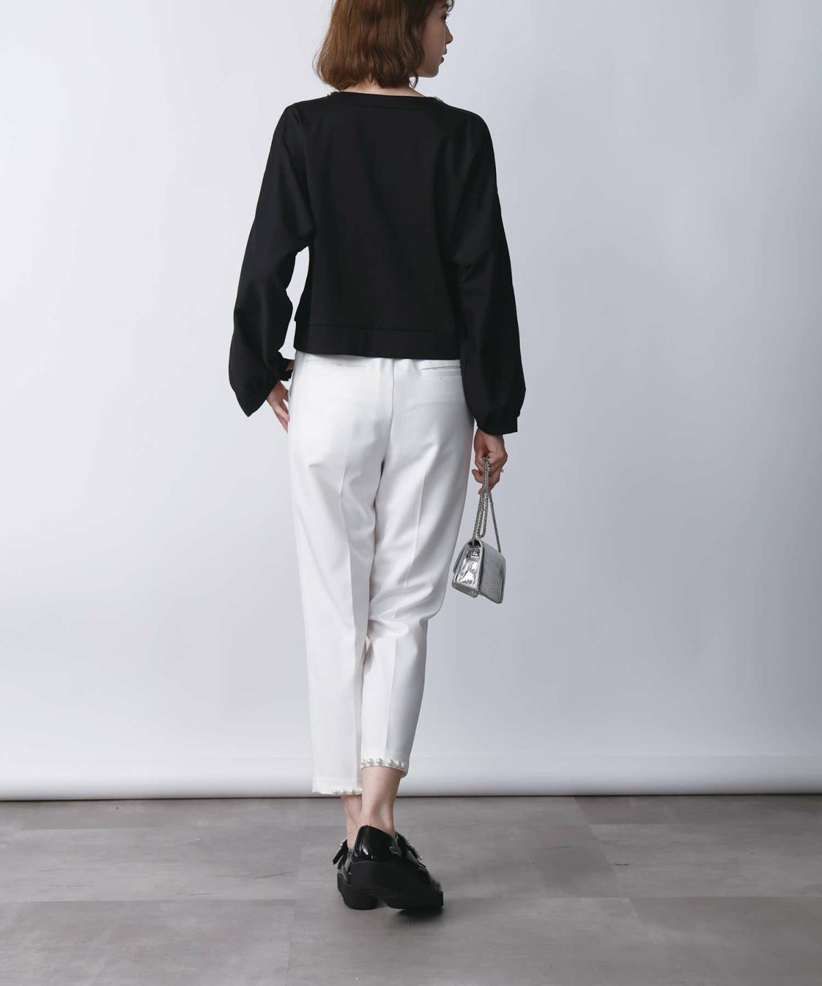 model：H171　着用サイズ：M　ブラック