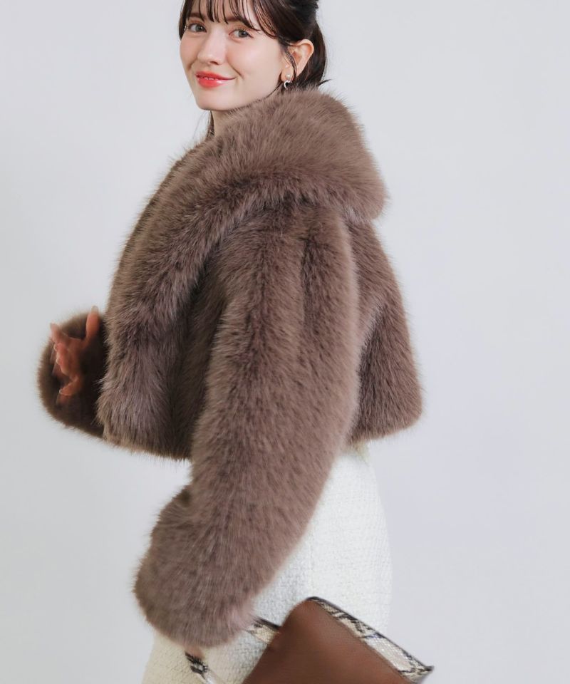 model：H155　着用サイズ：M　ブラウン