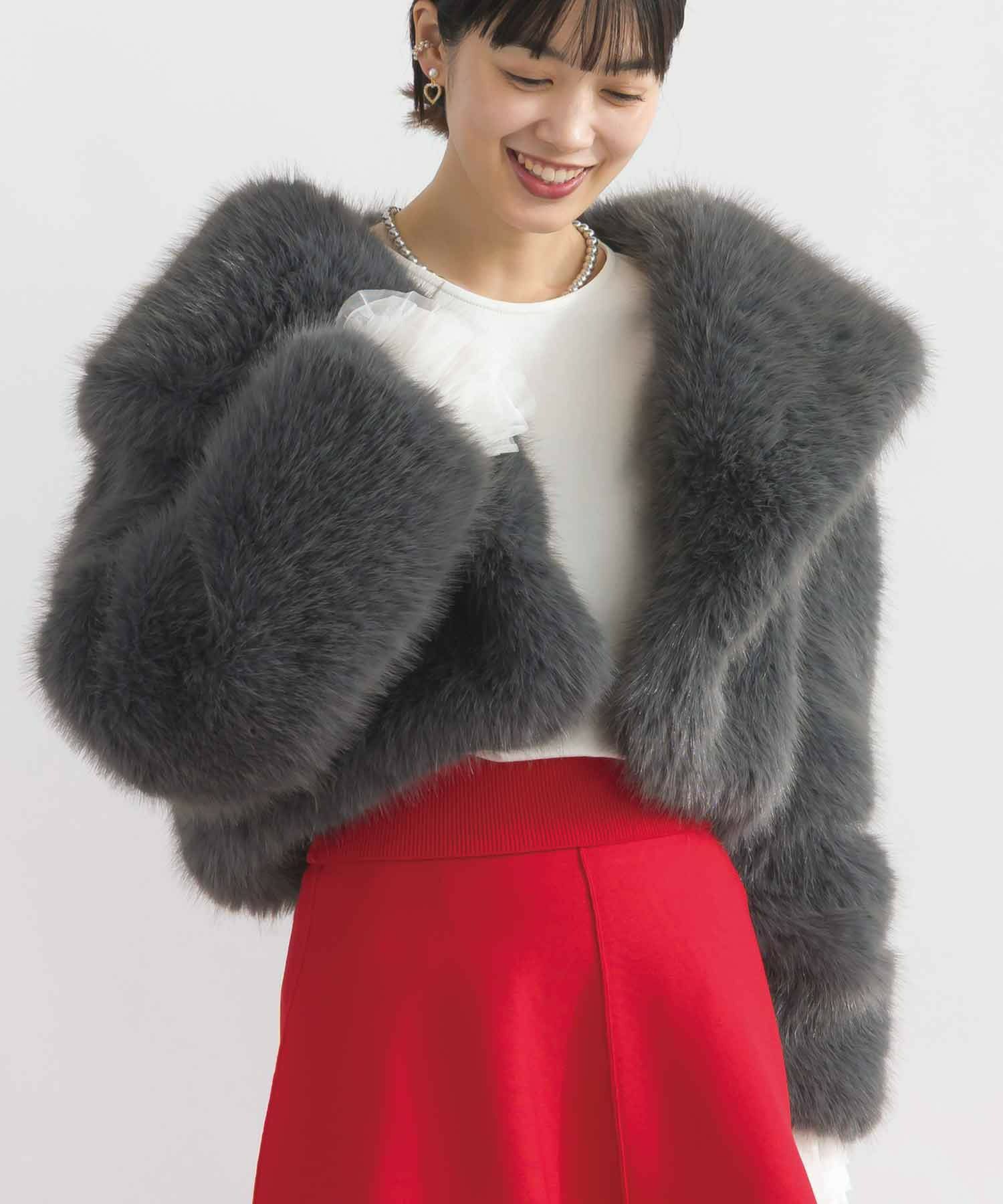 model：H162　着用サイズ：M　グレー