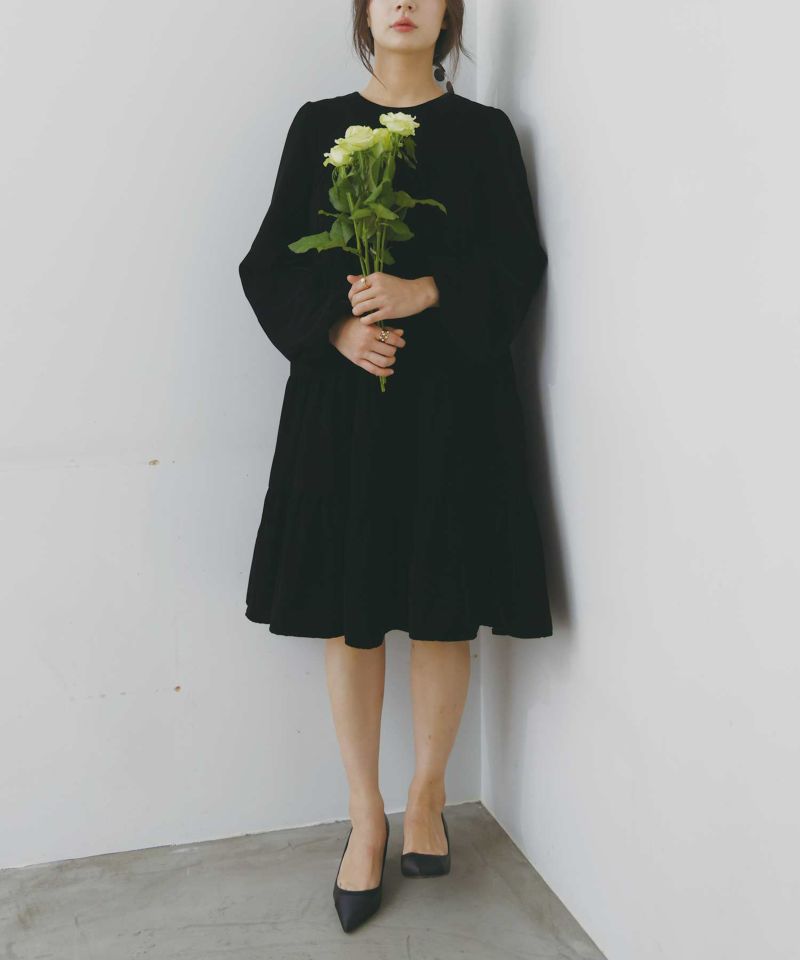 model：H160　着用サイズ：M　ブラック