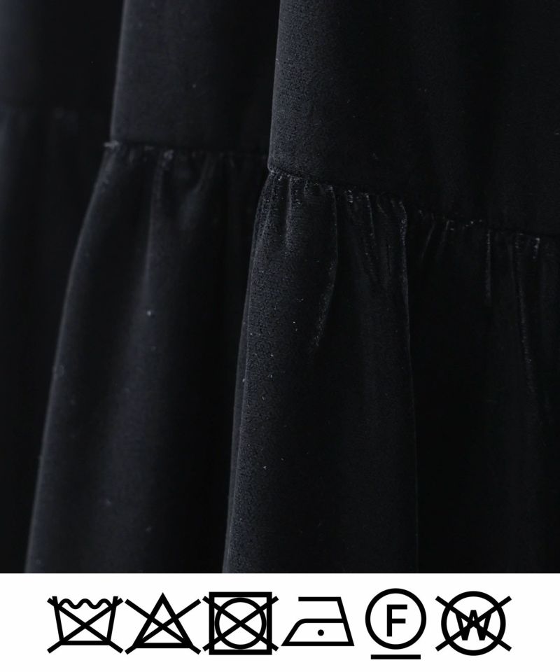 ベロアティアードワンピース | PICCIN (ピッチン) 公式通販