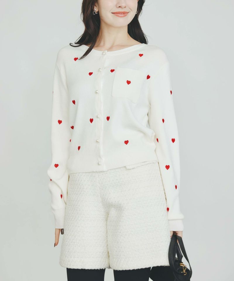 model：H155　着用サイズ：M　オフホワイト