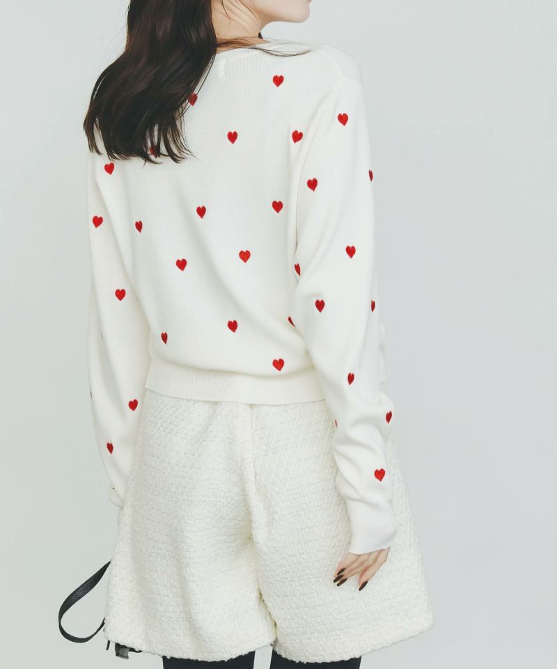 model：H155　着用サイズ：M　オフホワイト