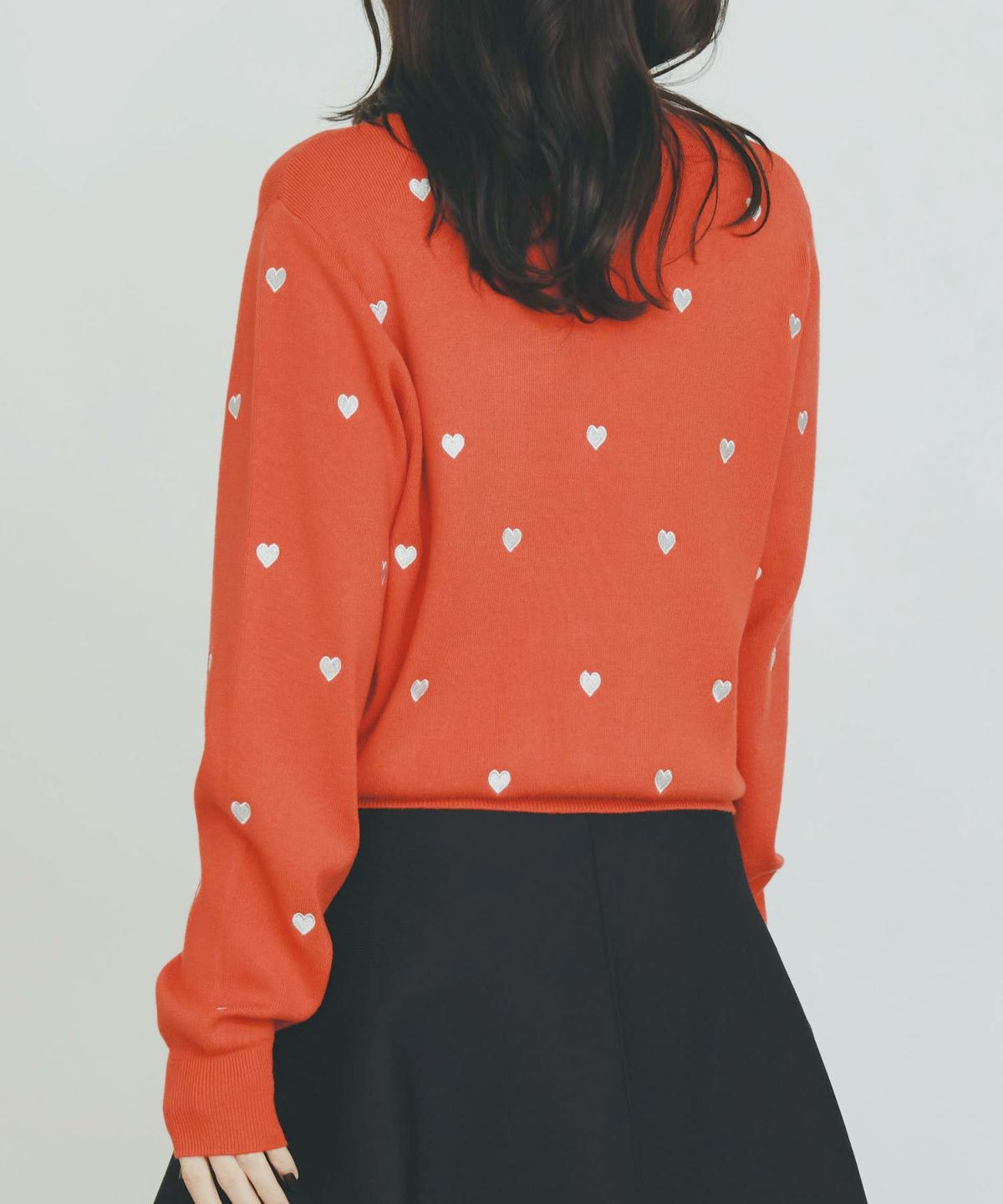 model：H155　着用サイズ：M　レッド