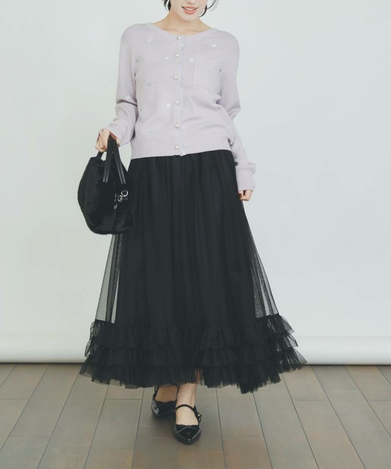 model：H155　着用サイズ：M　ラベンダー