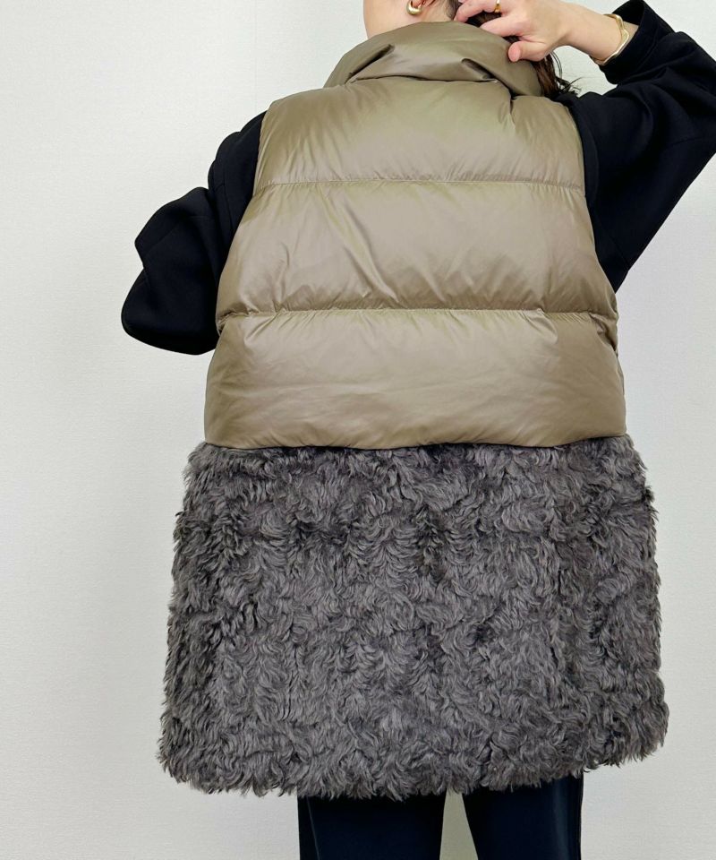 model：H164　着用サイズ：M　グレー