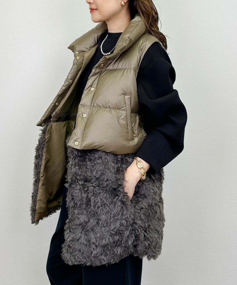 model：H164　着用サイズ：M　グレー