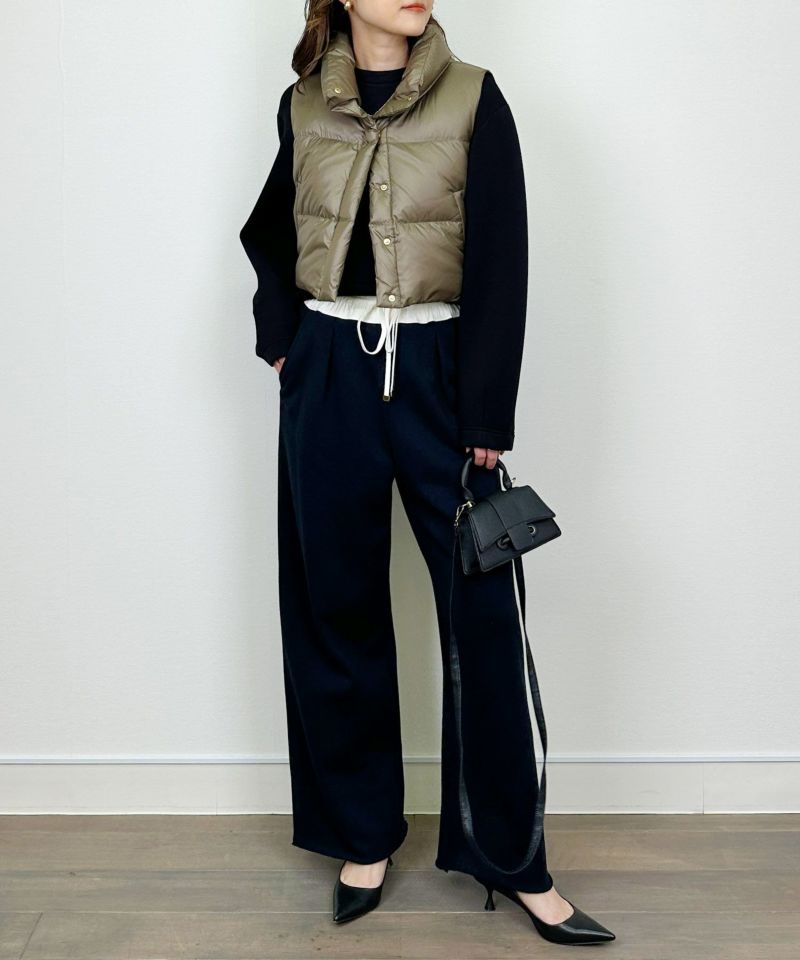 model：H164　着用サイズ：M　グレー