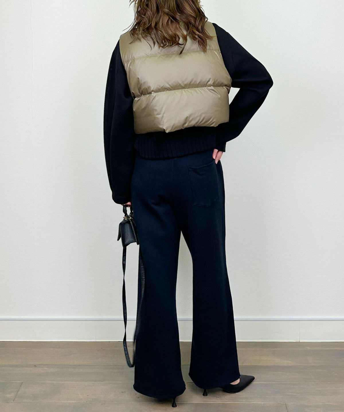 model：H164　着用サイズ：M　グレー