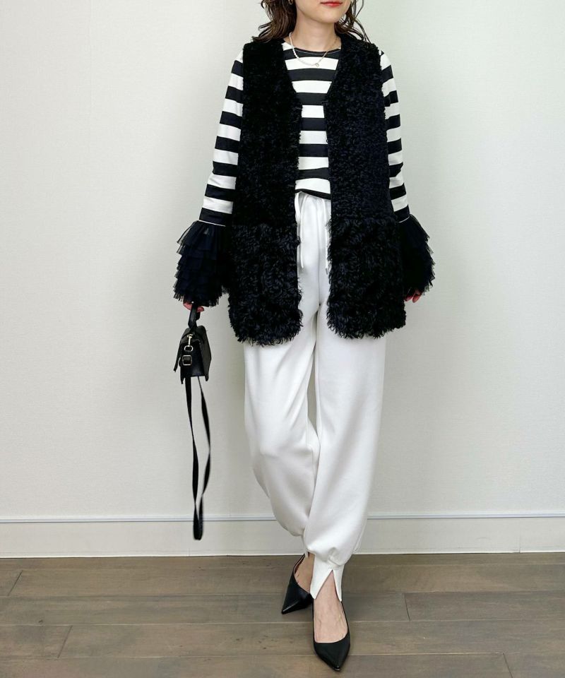 model：H164　着用サイズ：M ブラック