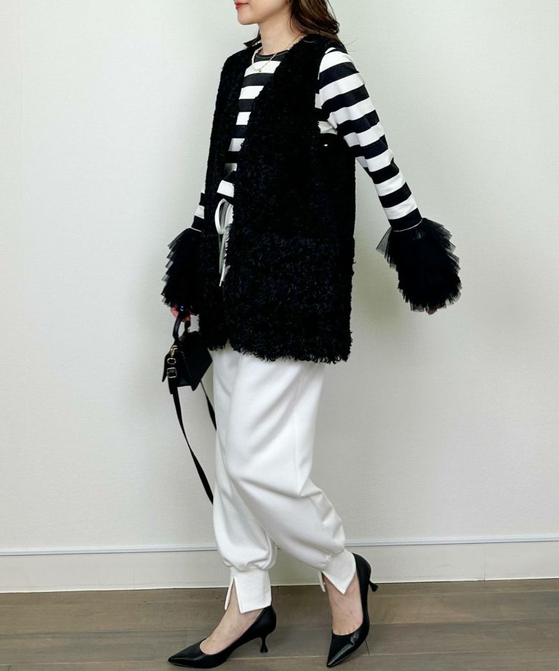 model：H164　着用サイズ：M ブラック