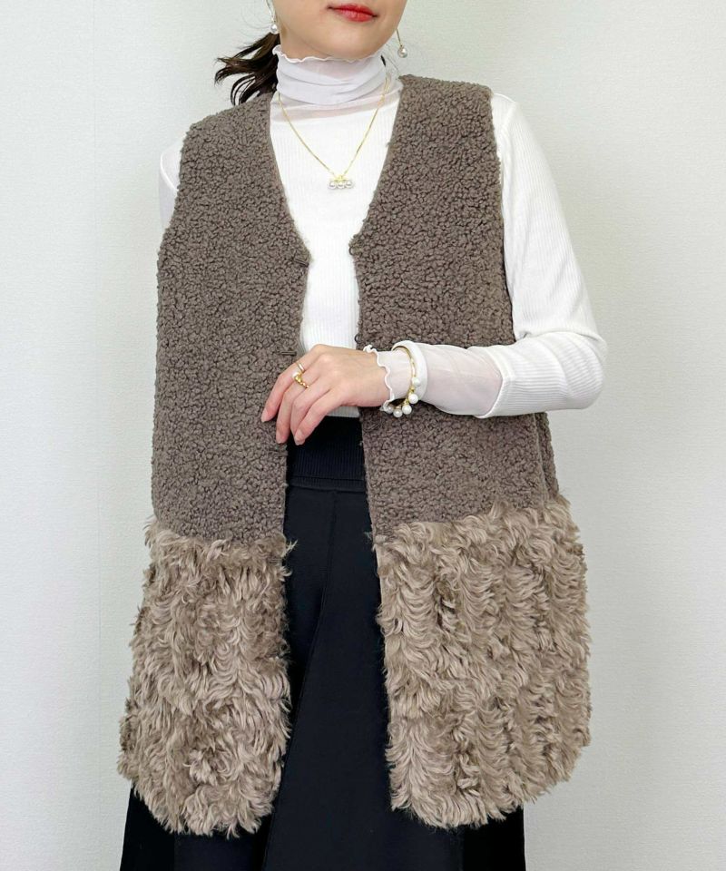 model：H164　着用サイズ：M グレー