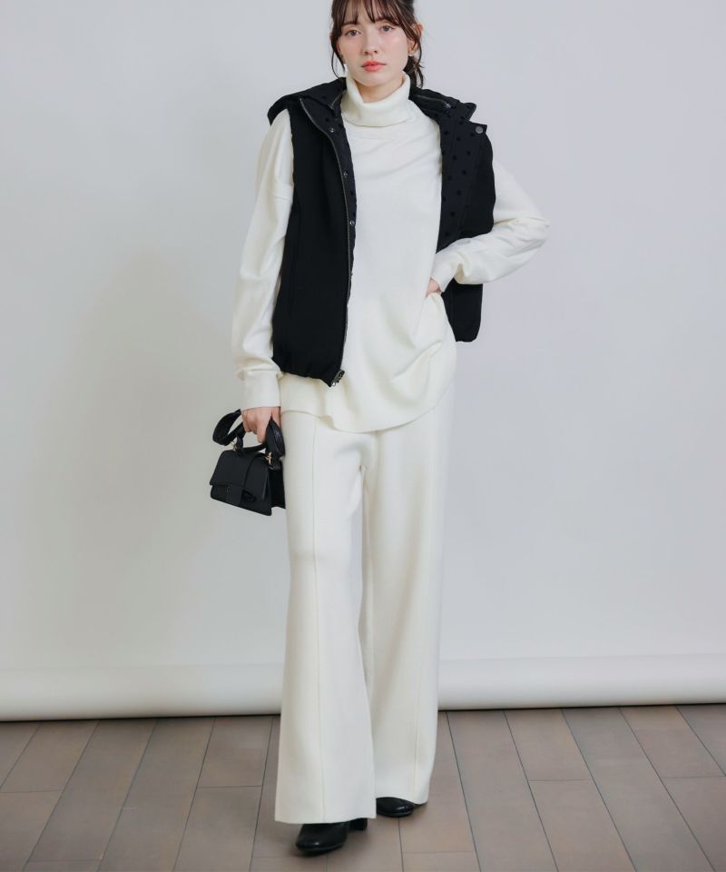 model：H155　着用サイズ：M　オフホワイト　セットアップ