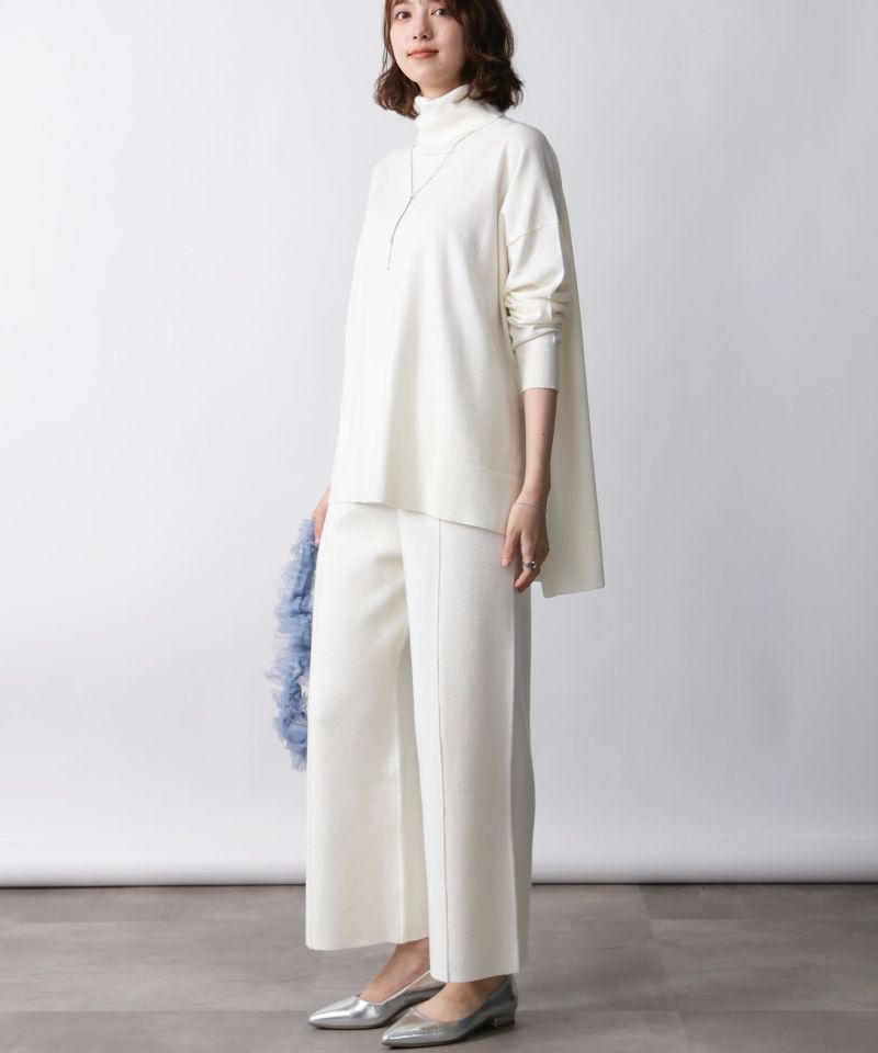 model：H171　着用サイズ：M　オフホワイト　セットアップ