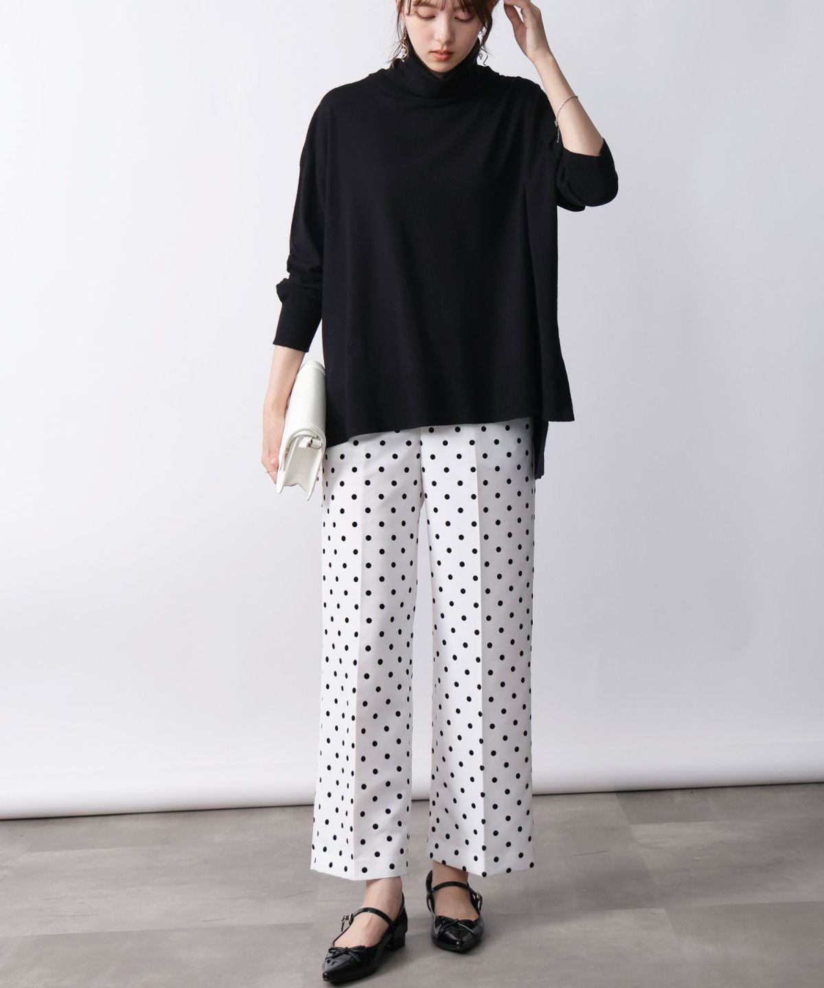 model：H171　着用サイズ：M　ブラック