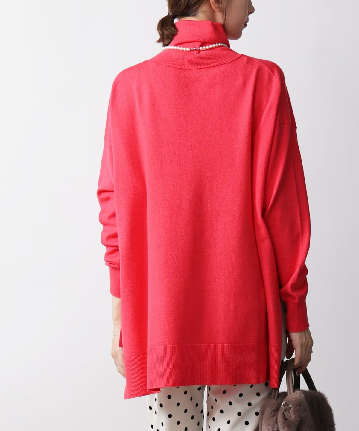 model：H171　着用サイズ：M　ピンク