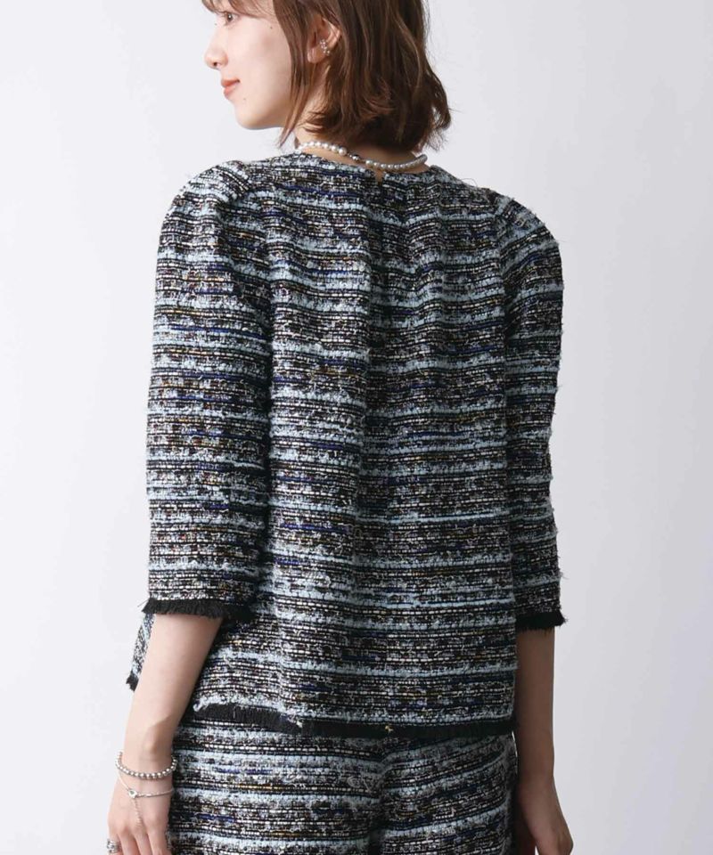 model：H171　着用サイズ：M　ブルー