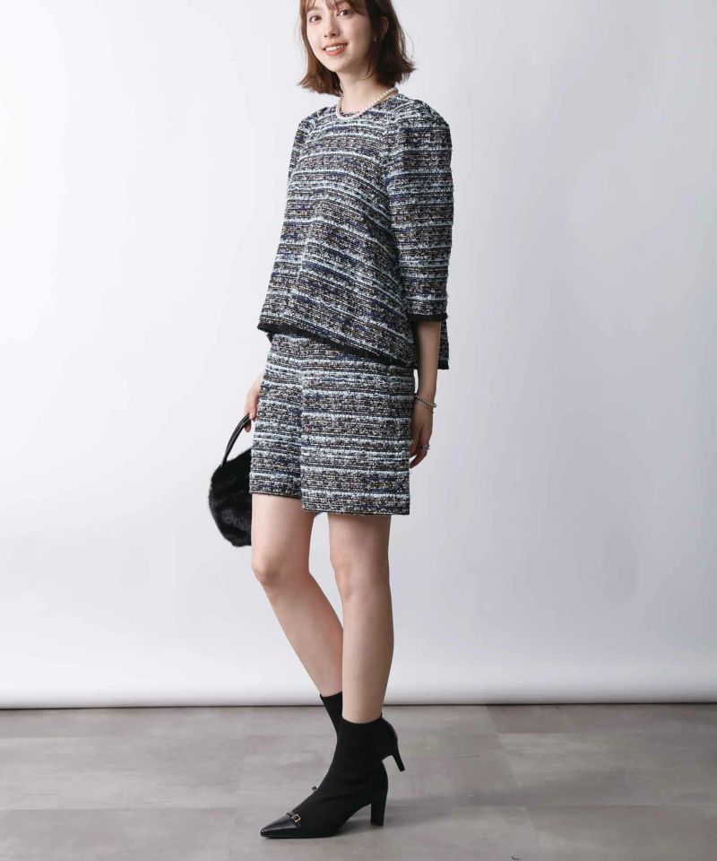 model：H171　着用サイズ：M　ブルー