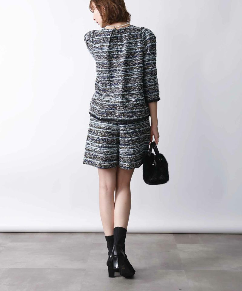 model：H171　着用サイズ：M　ブルー