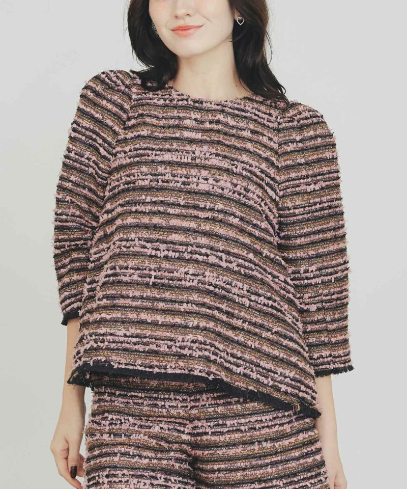 model：H155　着用サイズ：M　ピンク