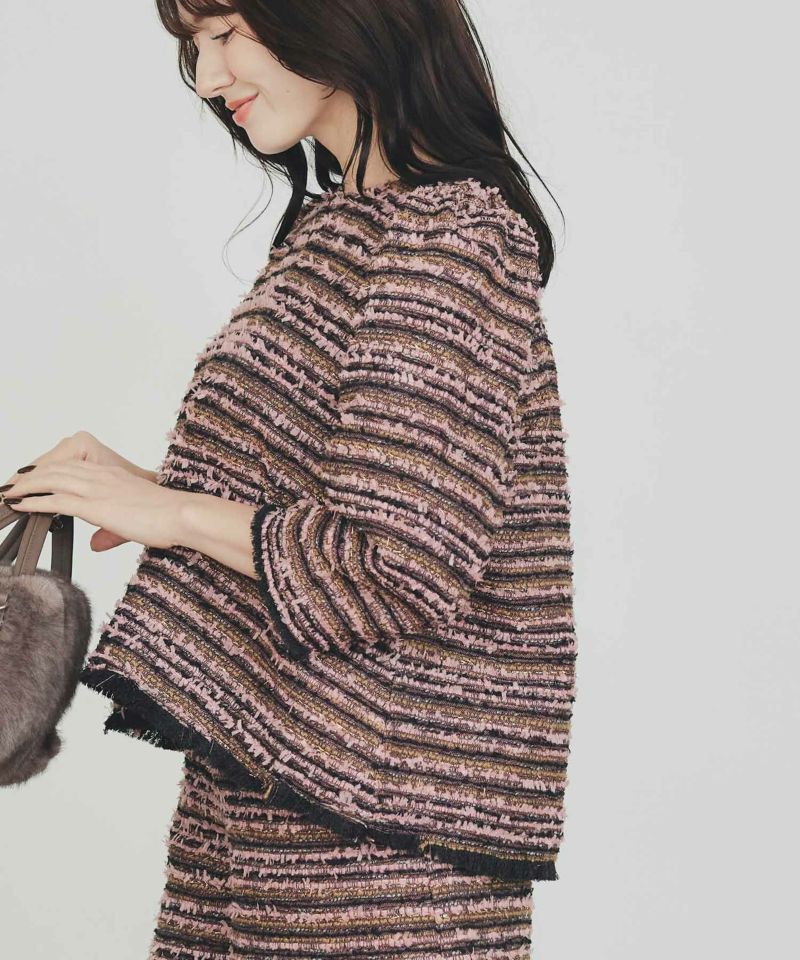 model：H155　着用サイズ：M　ピンク